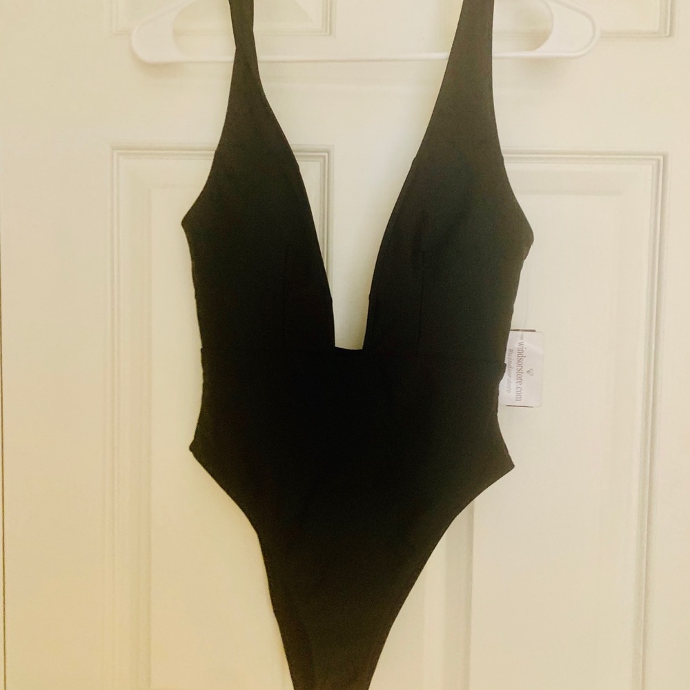 Windsors black one piece swimsuit